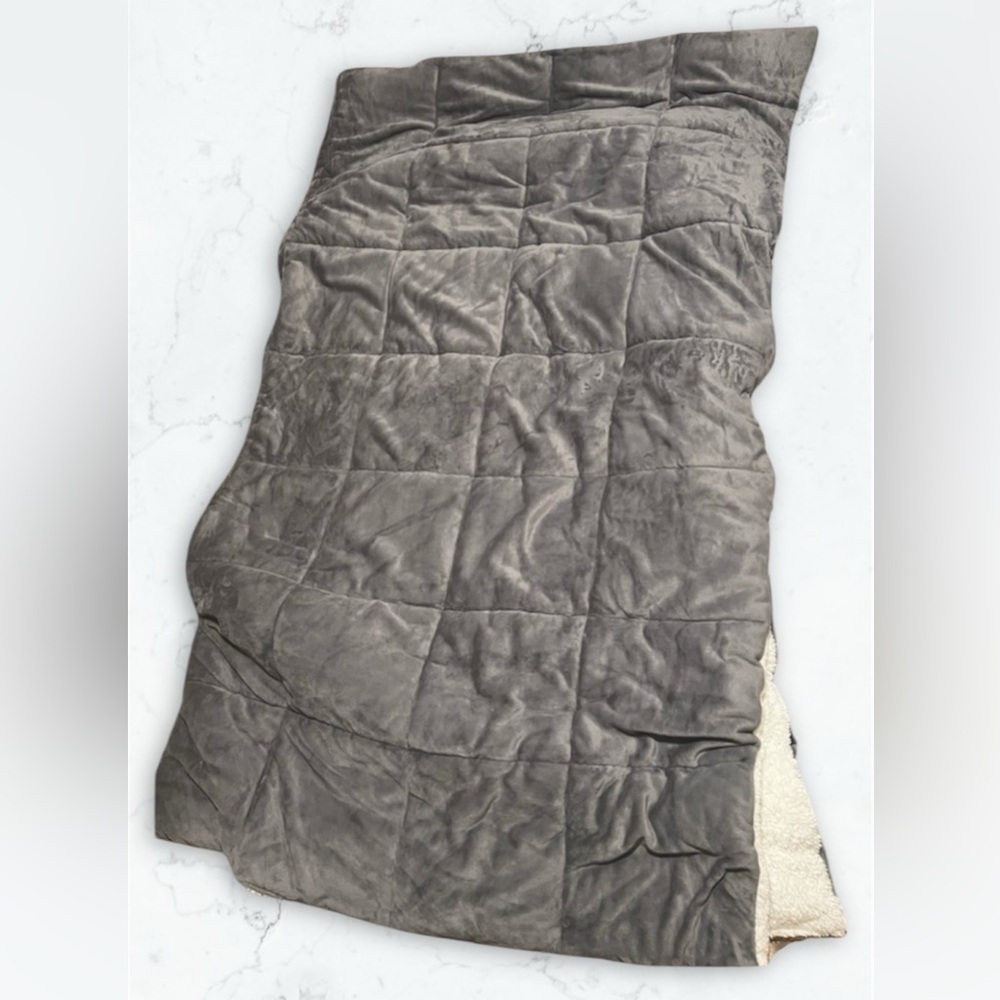 UGG Sherpa Comforter - Gray - King - Picture 13 of 15
